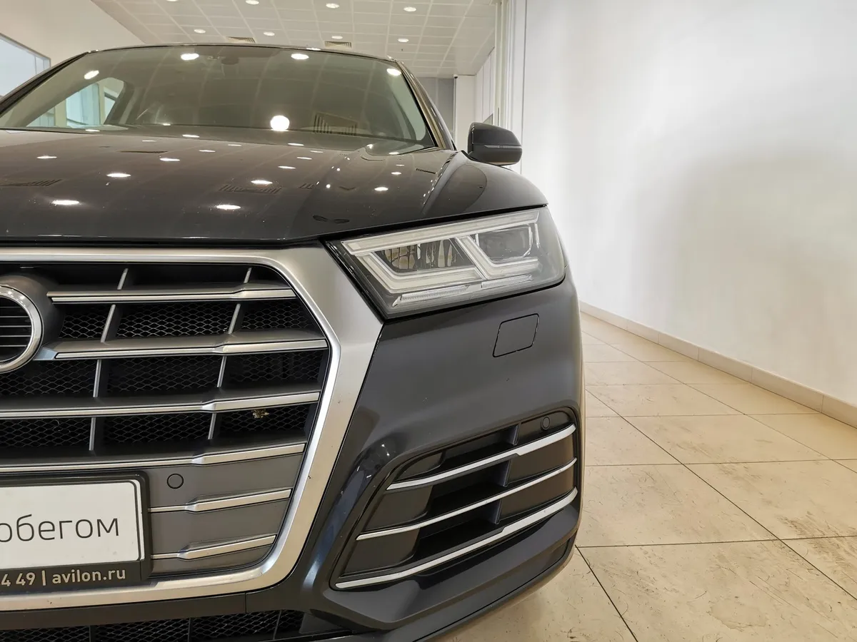 Audi Q5 2.0 TFSI S tronic quattro (249 л.с.) Sport Синий в АВИЛОН. Слайд №10
