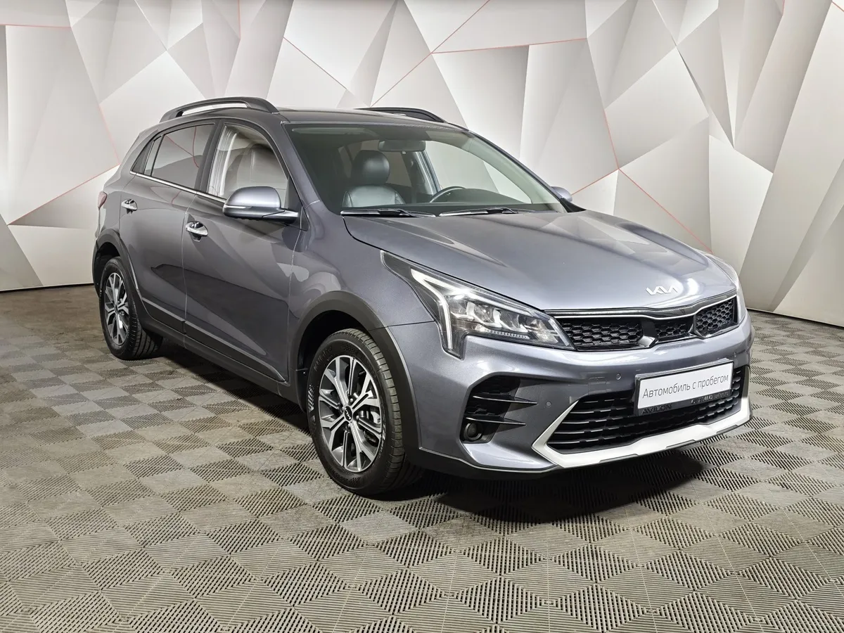 Kia Rio X 1.6 AT (123 л.с.) Prestige Серый в АВИЛОН. Слайд №3