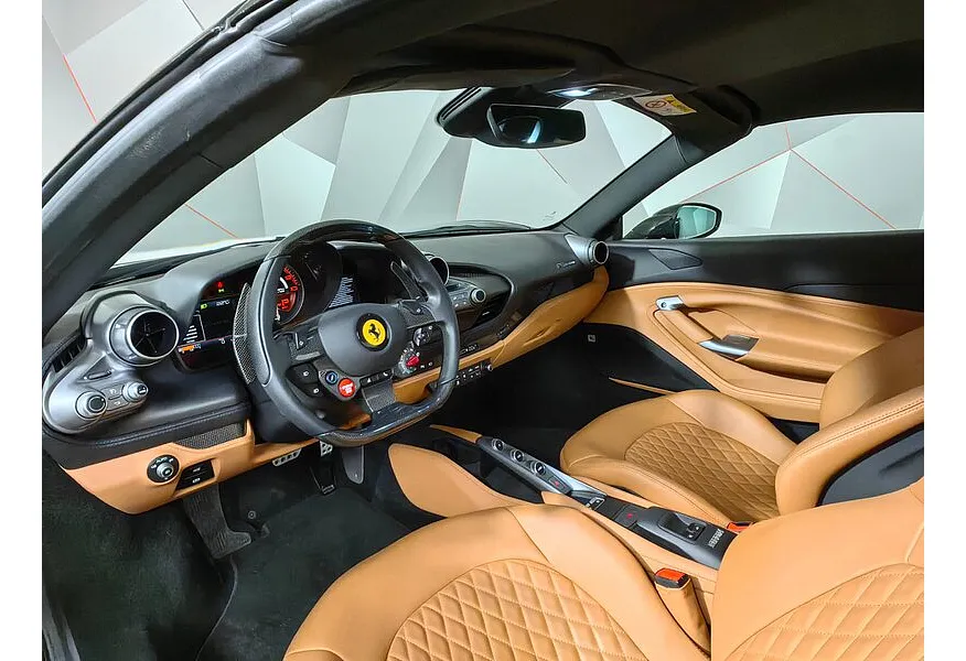 Ferrari F8 Spider 3.9 AMT (720 л.с.) Черный в АВИЛОН. Слайд №14