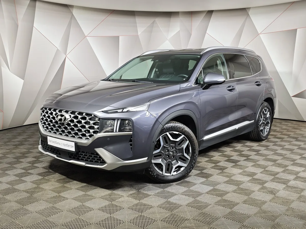 АВИЛОН - Hyundai Santa Fe 2.2 CRDi AWD 8AT (200 л.с.) High-Tech Синий - slide 10226954