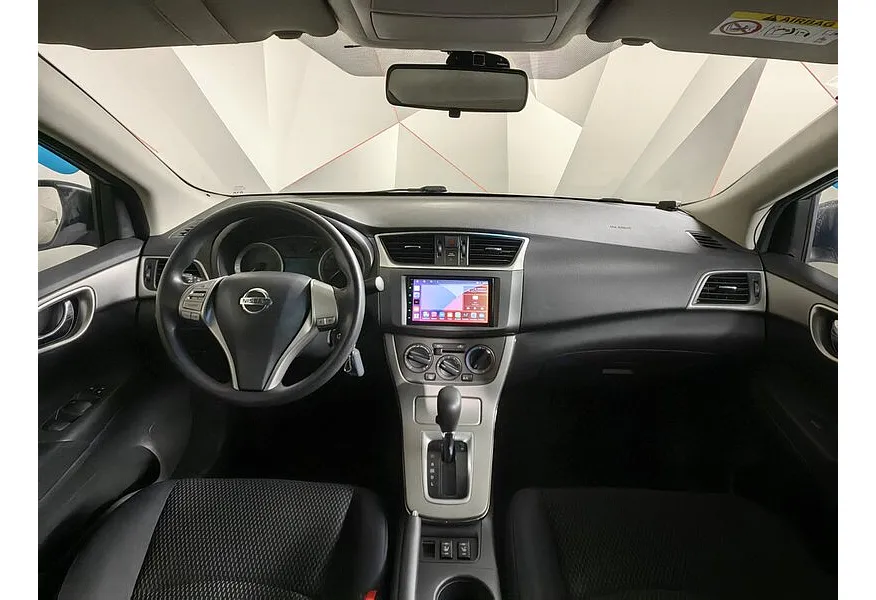 Nissan Sentra 1.6 CVT (117 л.с.) Серебристый в АВИЛОН. Слайд №14