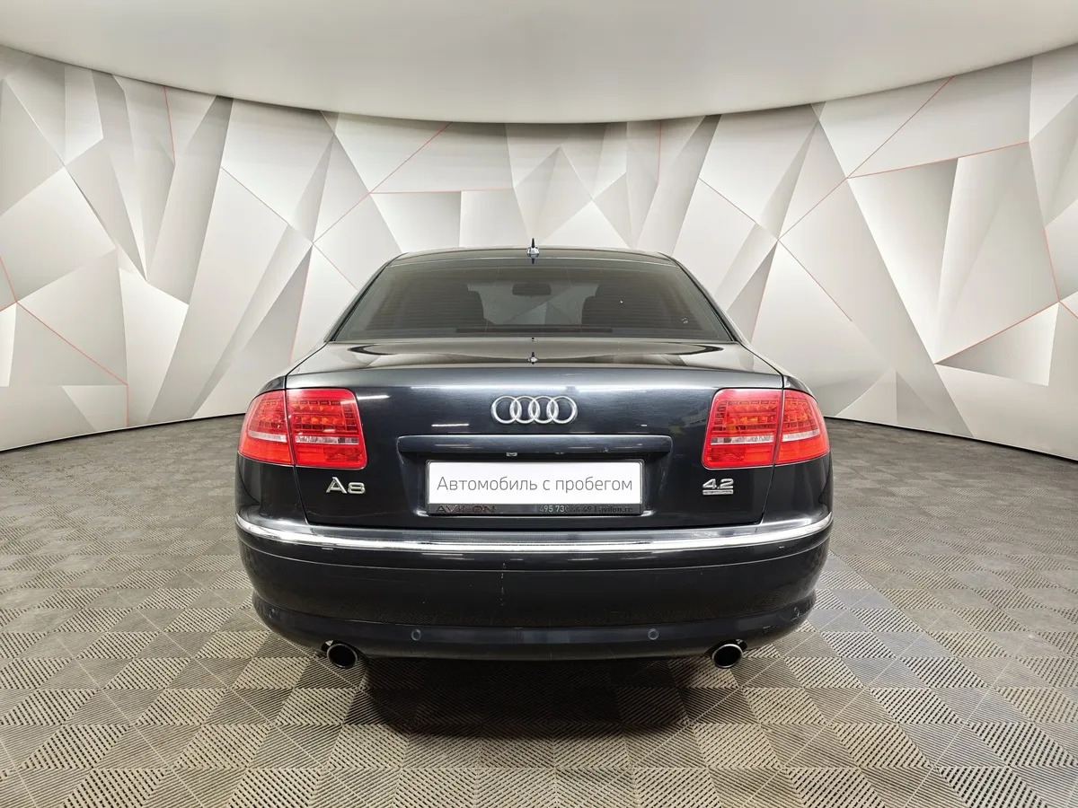Audi A8 4.2 FSI quattro tiptronic (372 л.с.) Черный в АВИЛОН. Слайд №8