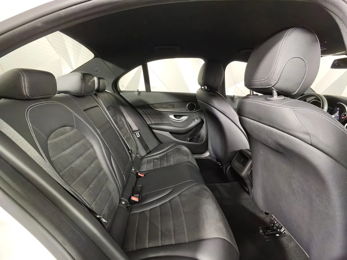 Mercedes-Benz C-Класс C 180 9G-Tronic (150 л.с.) Белый в АВИЛОН. Слайд №16