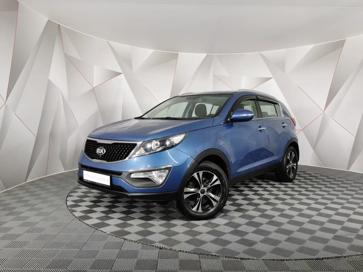 АВИЛОН - Kia Sportage 2.0 AT 4WD (150 л.с.) Luxe Синий - slide 10050482