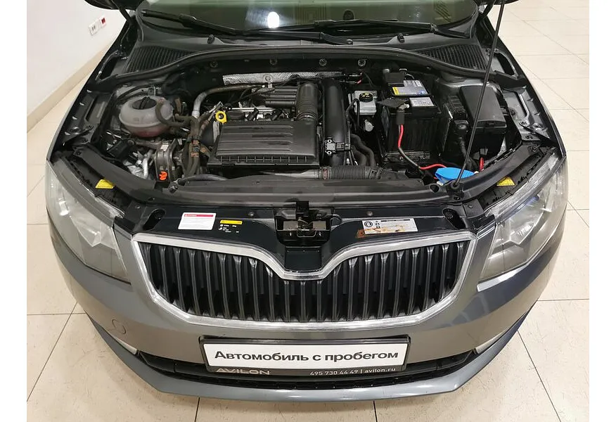 Skoda Octavia 1.4 TSI DSG (140 л.с.) Серый в АВИЛОН. Слайд №10