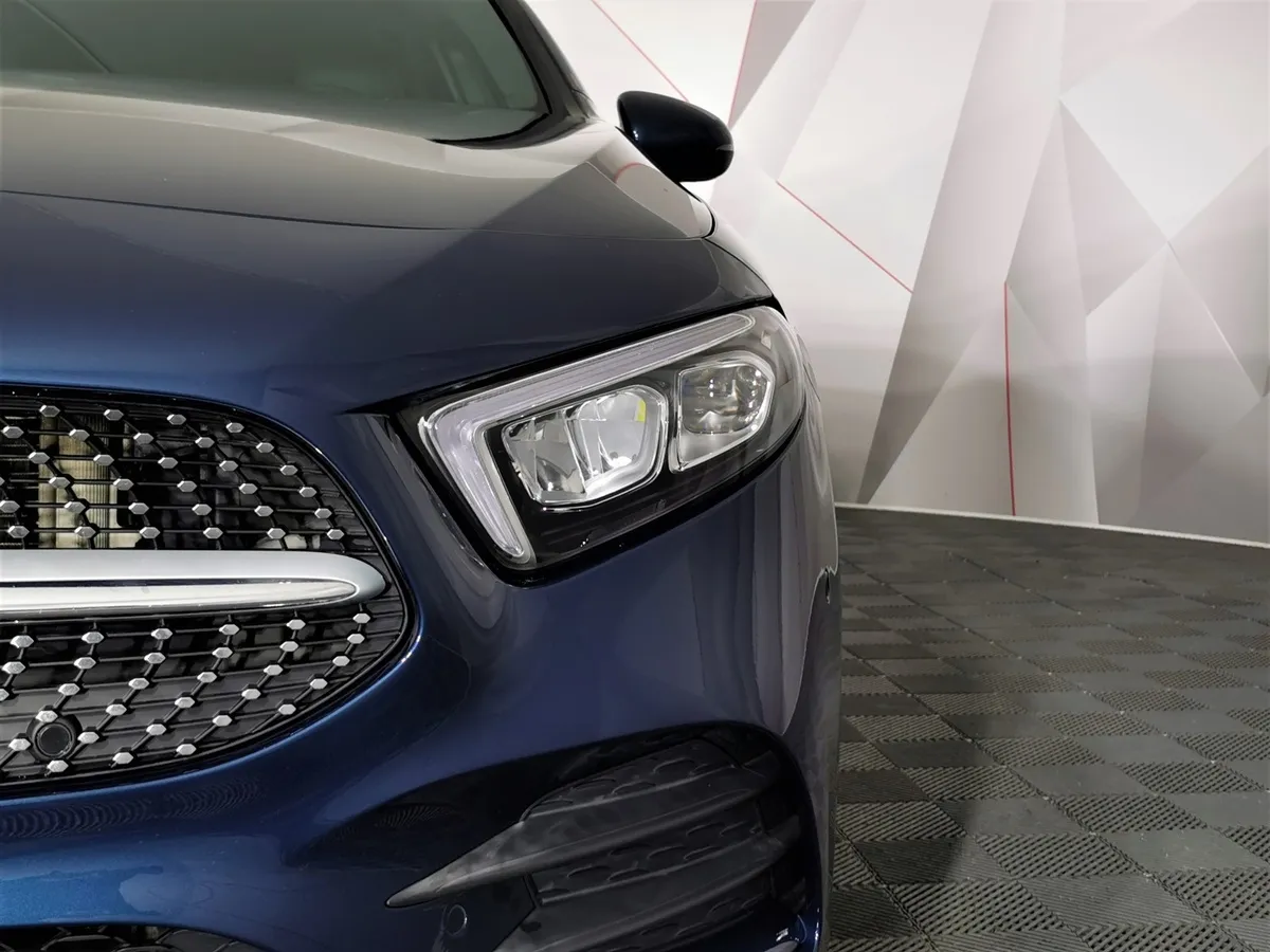 Mercedes-Benz A-Класс A 200 7G-DCT (150 л.с.) Sport Синий в АВИЛОН. Слайд №10