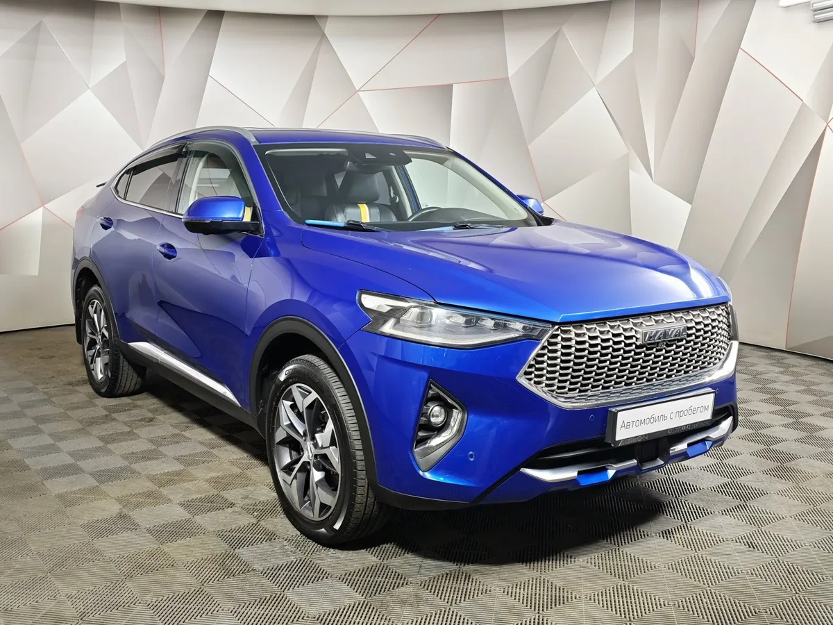 Haval F7x 2.0T AWD 7DCT (190 л.с.) Tech Plus Синий в АВИЛОН. Слайд №3