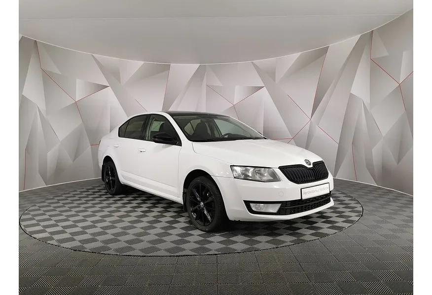 Skoda Octavia 1.6 AT (110 л.с.) Белый в АВИЛОН. Слайд №3