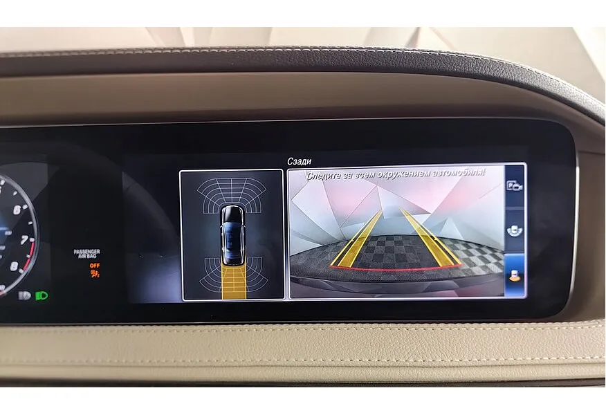 Mercedes-Benz S-Класс S 63 AMG 9G-Tronic 4Matic+ длинная база (612 л.с.) Черный в АВИЛОН. Слайд №23