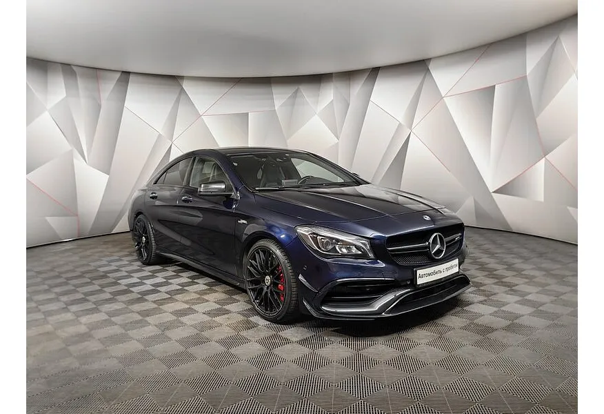Mercedes-Benz CLA CLA 45 AMG 7G-DCT 4MATIC (381 л.с.) Особая серия Синий в АВИЛОН. Слайд №3