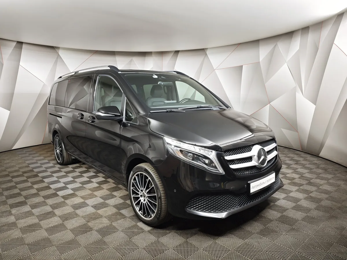 Mercedes-Benz V-Класс V 220 d AT L2 4x4 (163 л.с.) Черный в АВИЛОН. Слайд №3