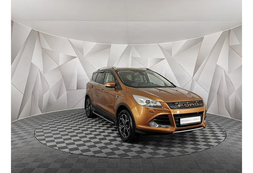 Ford Kuga 1.6 EcoBoost AT AWD (150 л.с.) Titanium Коричневый в АВИЛОН. Слайд №3