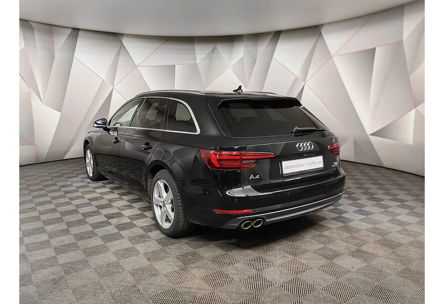 Audi A4 2.0 TDI S tronic quattro (190 л.с.) Sport Черный в АВИЛОН. Слайд №4