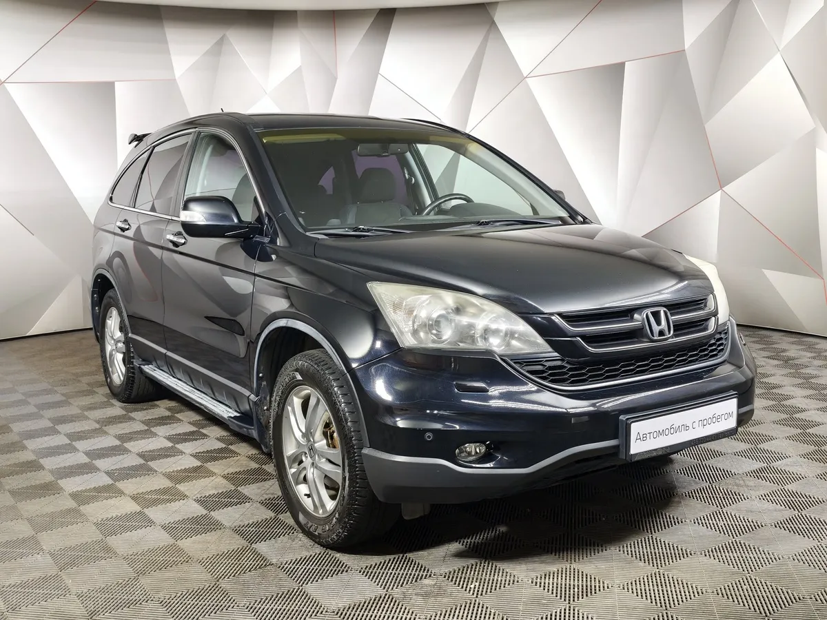 Honda CR-V 2.0 AT 4WD (150 л.с.) Черный в АВИЛОН. Слайд №3