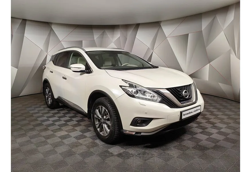 Nissan Murano 3.5 Xtronic (249 л.с.) Белый в АВИЛОН. Слайд №3