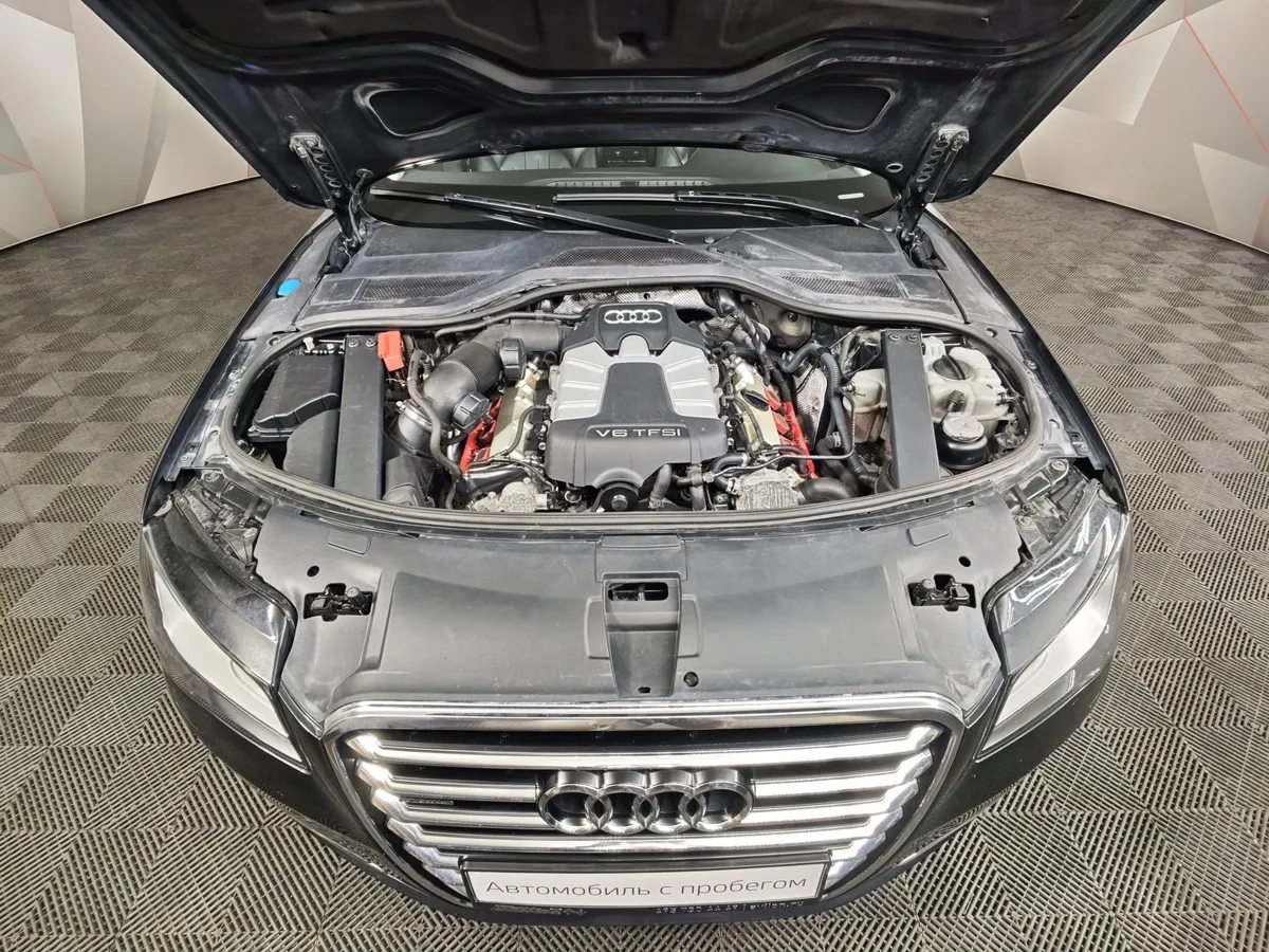 Audi A8 3.0 TFSI quattro tiptronic (290 л.с.) Черный в АВИЛОН. Слайд №11
