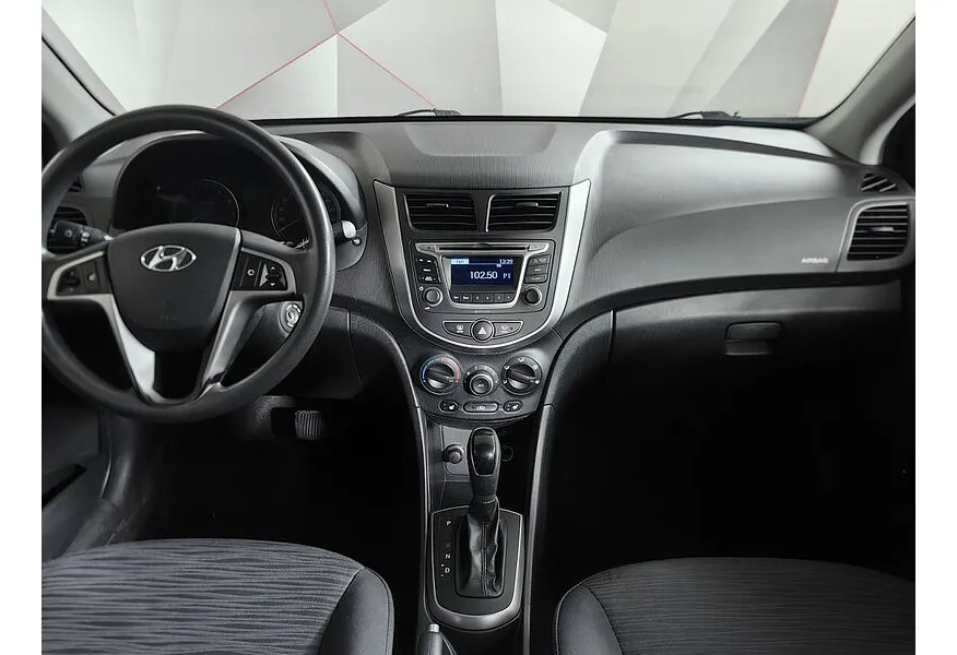 Hyundai Solaris 1.6 AT (123 л.с.) Comfort Коричневый в АВИЛОН. Слайд №12