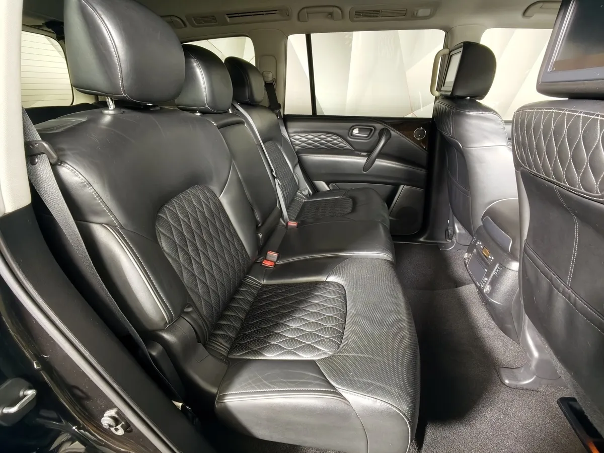 Infiniti QX80 5.6 АТ AWD (405 л.с.) Черный в АВИЛОН. Слайд №16
