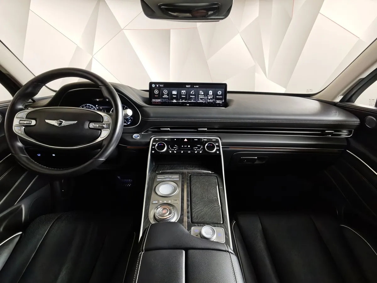 Genesis GV80 3.0D VGT 8AT 4WD (249 л.с.) Luxury + Advanced Smart Sense Черный в АВИЛОН. Слайд №14