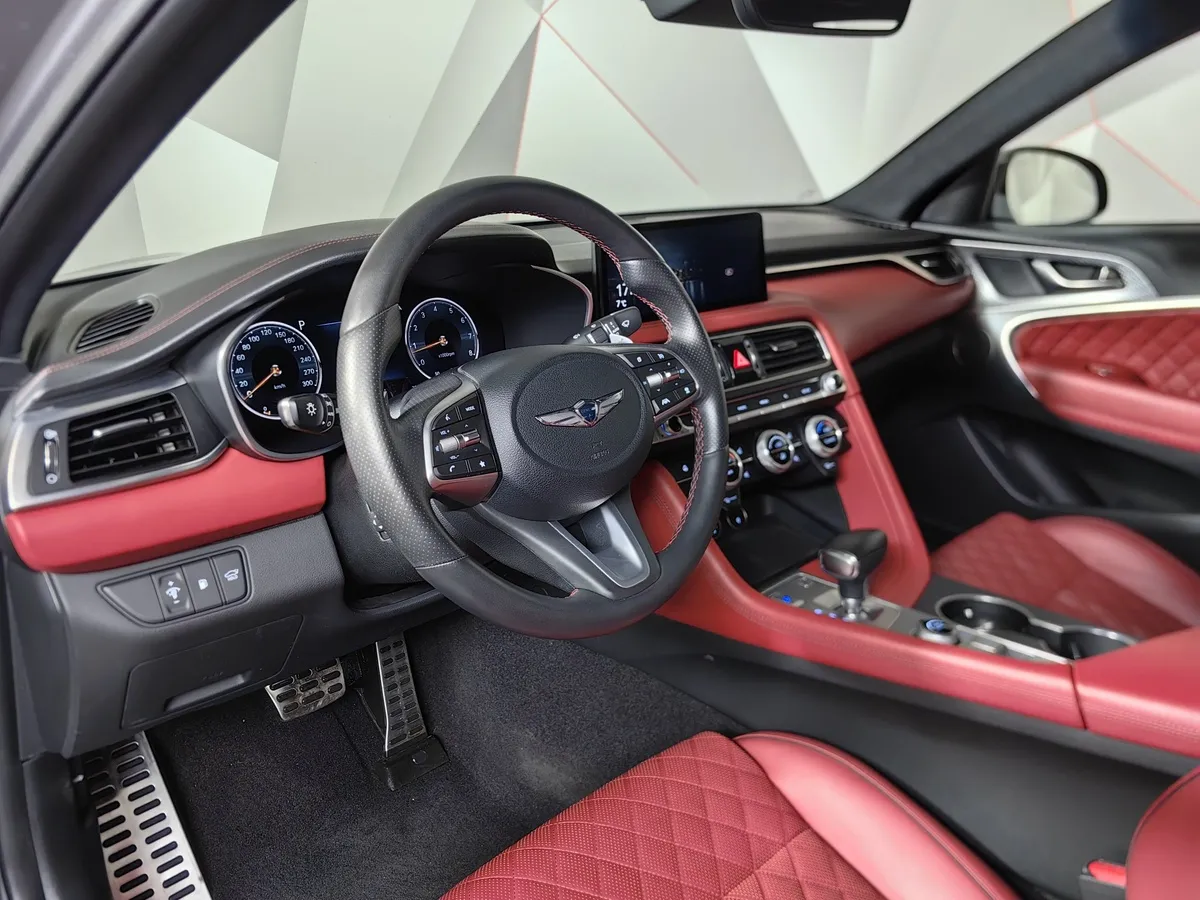 Genesis G70 3.3 T-GDI AT AWD (370 л.с.) Ultimate Серый в АВИЛОН. Слайд №19
