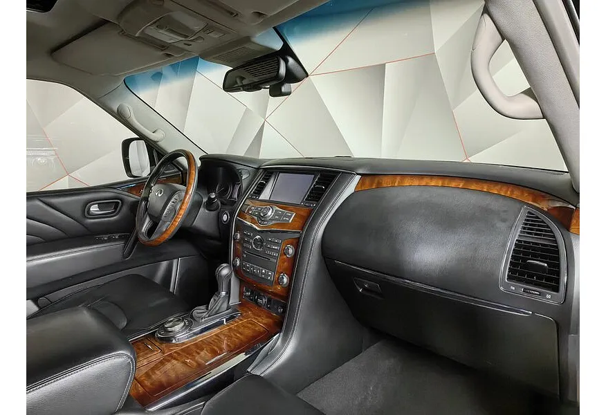 Infiniti QX80 5.6 АТ AWD (405 л.с.) Черный в АВИЛОН. Слайд №12