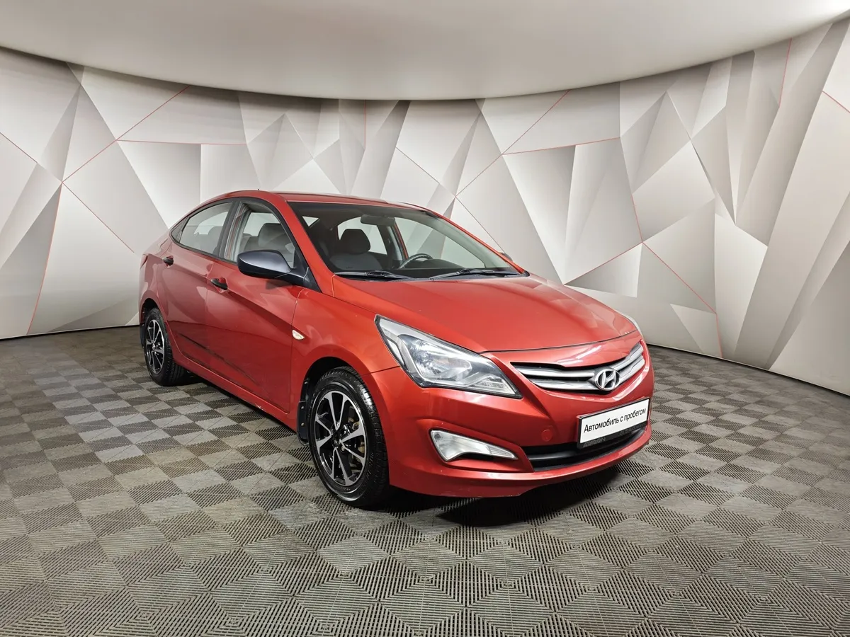 Hyundai Solaris 1.6 AT (123 л.с.) Comfort Красный в АВИЛОН. Слайд №3