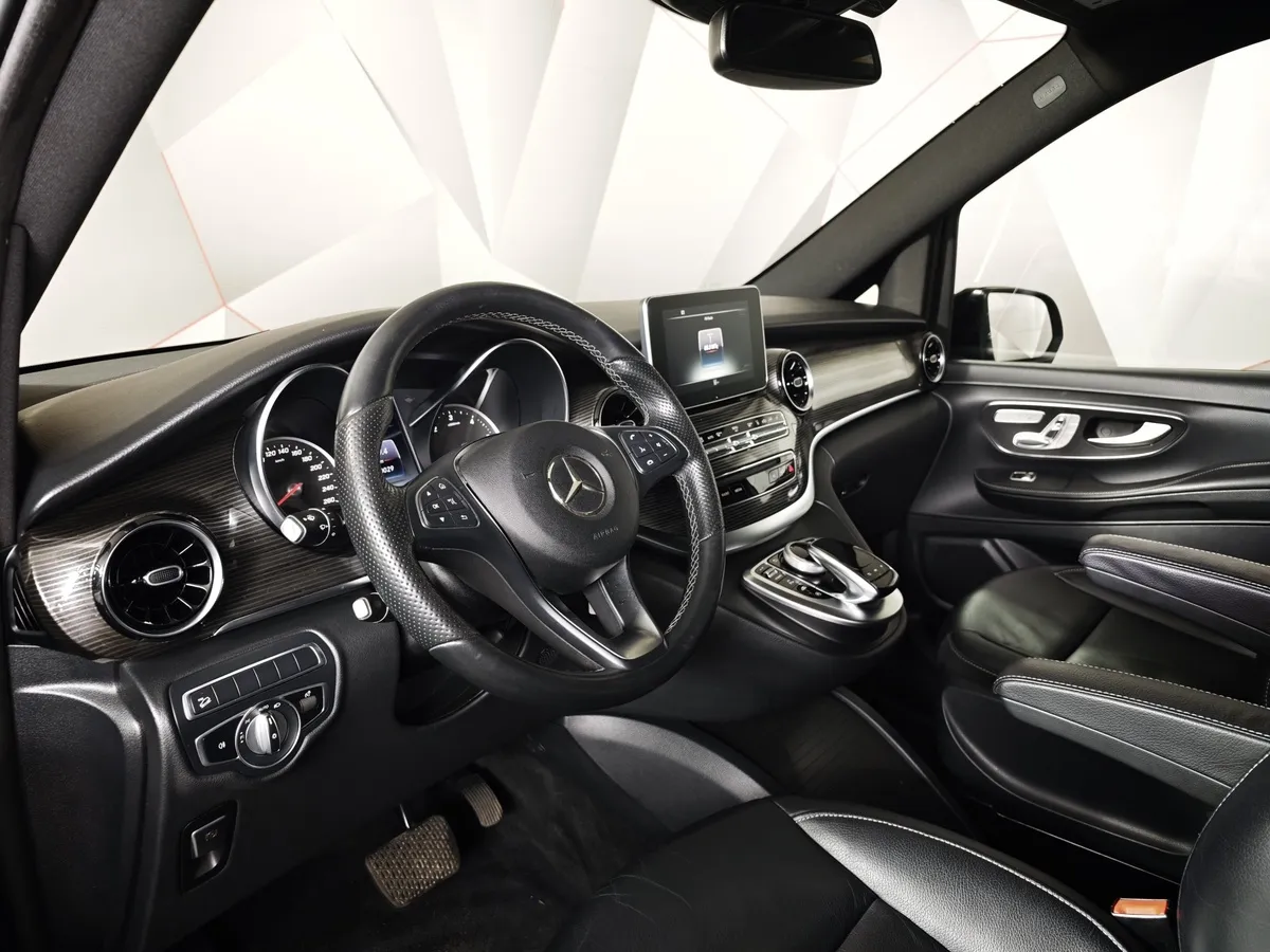 Mercedes-Benz V-Класс V 220 d AT L2 4x4 (163 л.с.) Черный в АВИЛОН. Слайд №18
