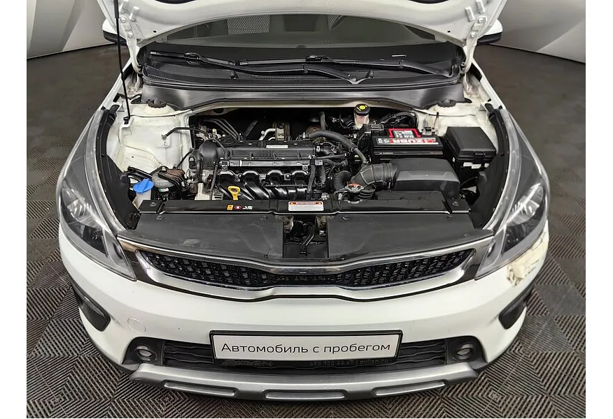 Kia Rio X-Line 1.6 AT (123 л.с.) Белый в АВИЛОН. Слайд №10