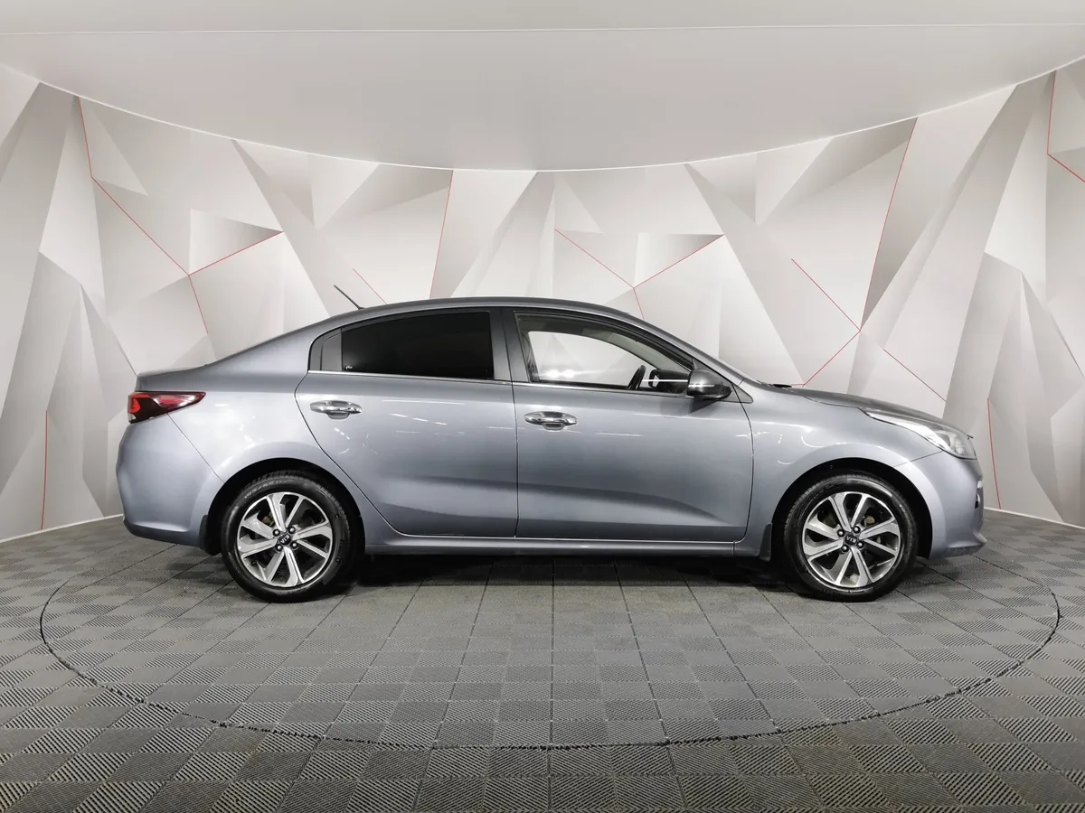 Kia Rio 1.6 AT (123 л.с.) Premium Серый в АВИЛОН. Слайд №6
