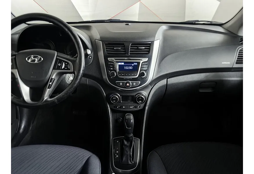 Hyundai Solaris 1.6 AT (123 л.с.) Active Plus Коричневый в АВИЛОН. Слайд №14
