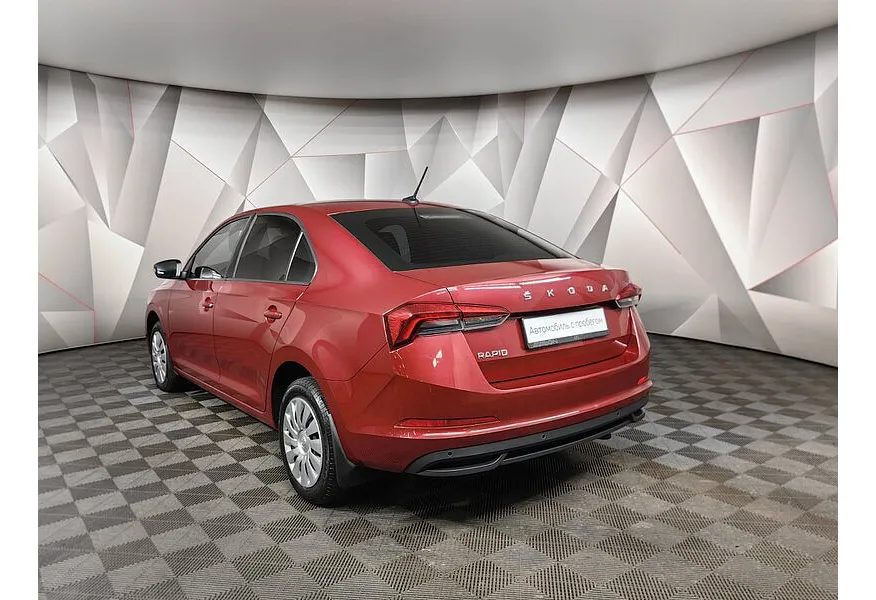Skoda Rapid 1.6 MT (90 л.с.) Красный в АВИЛОН. Слайд №7