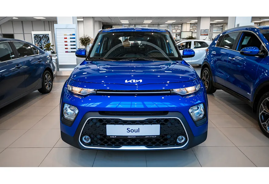Kia Soul 1.6 MPI AT (123 л.с.) Comfort Красный в АВИЛОН. Слайд №3