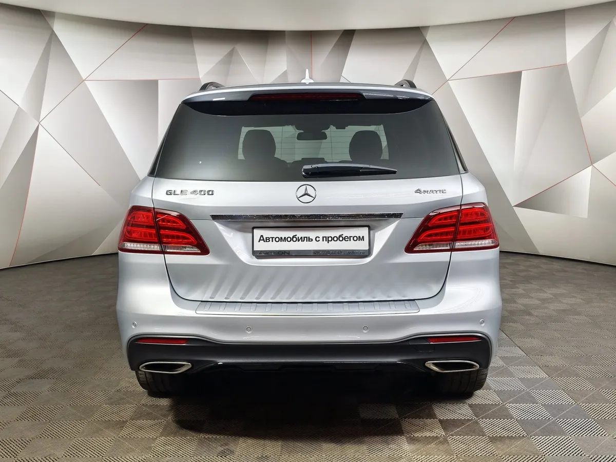 Mercedes-Benz GLE 400 4MATIC 9G-TRONIC (333 л.с.) Grand Edition Серебристый в АВИЛОН. Слайд №8