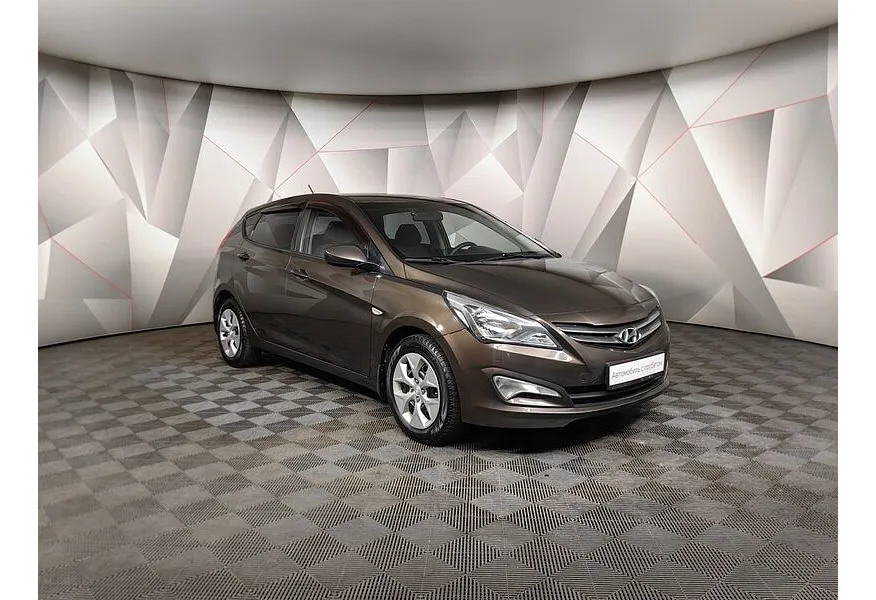 Hyundai Solaris 1.4 AT (107 л.с.) Comfort Коричневый в АВИЛОН. Слайд №3
