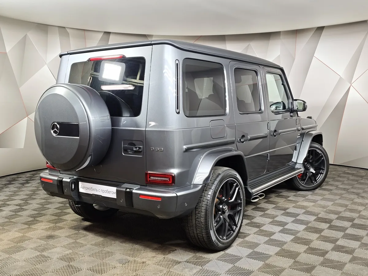 Mercedes-Benz G-Класс G 63 AMG Speedshift 4Matic (585 л.с.) Серый в АВИЛОН. Слайд №2