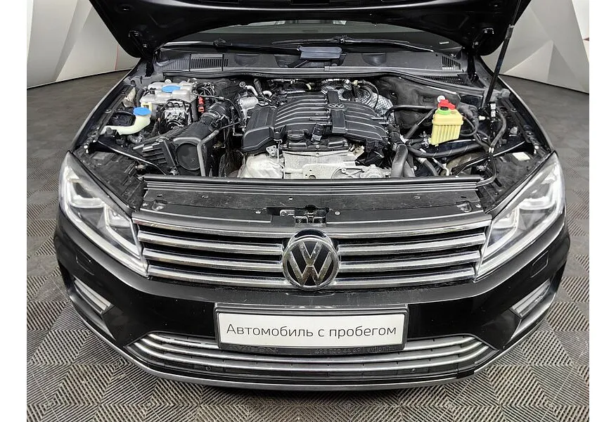 Volkswagen Touareg 3.6 FSI Tiptronic 4Motion (249 л.с.) V6 FSI Черный в АВИЛОН. Слайд №10