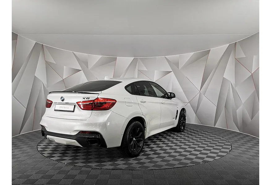 BMW X6 xDrive30d Steptroniс (249 л.с.) Белый в АВИЛОН. Слайд №2