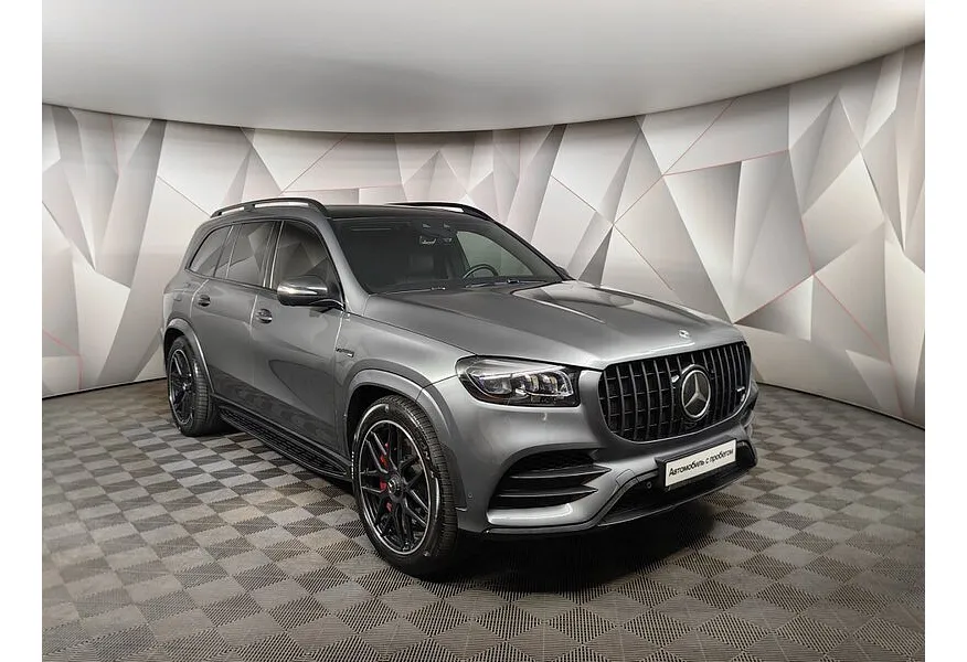 Mercedes-Benz GLS 400 d 9G-TRONIC 4Matic (330 л.с.) Premium (Локальная сборка) Серый в АВИЛОН. Слайд №3