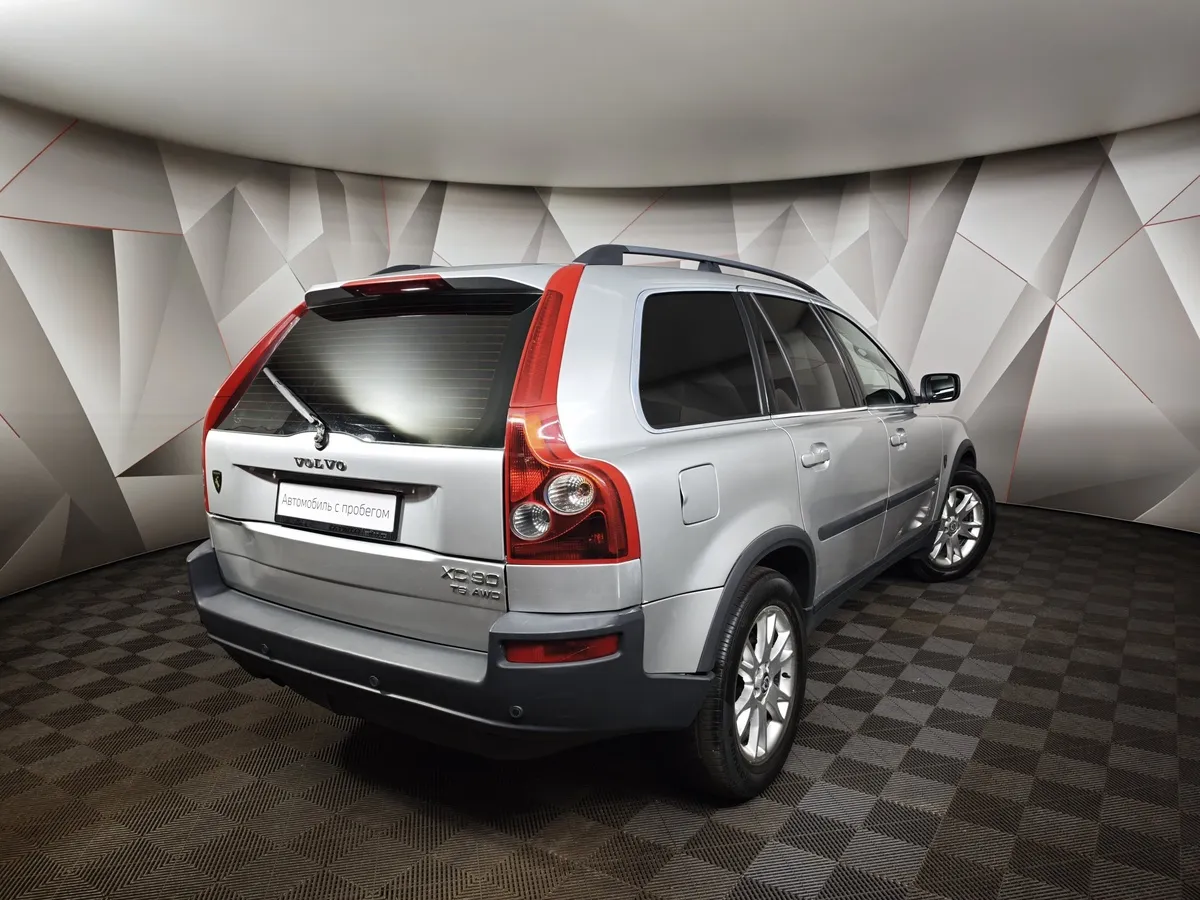Volvo XC90 2.9 T6 Turbo Geartronic AWD (7 мест) (272 л.с.) Серебристый в АВИЛОН. Слайд №2