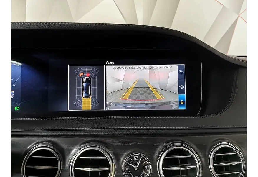 Mercedes-Benz S-Класс S 350 d 9G-Tronic 4Matic длинная база (249 л.с.) Черный в АВИЛОН. Слайд №22