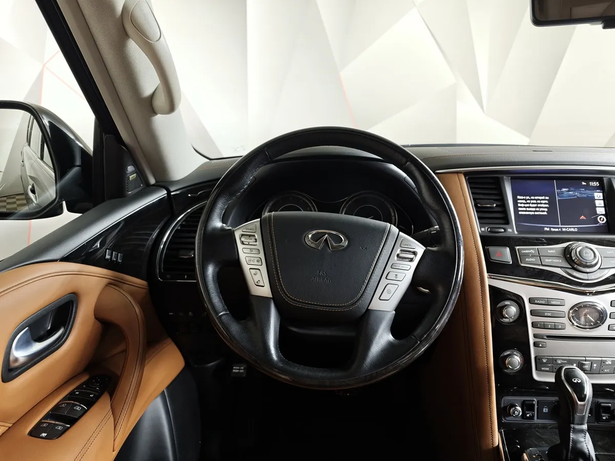 Infiniti QX80 5.6 АТ AWD (405 л.с.) Серый в АВИЛОН. Слайд №19