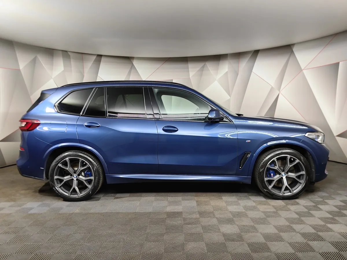 BMW X5 xDrive40d Steptronic (340 л.с.) M Sport Pro Синий в АВИЛОН. Слайд №6