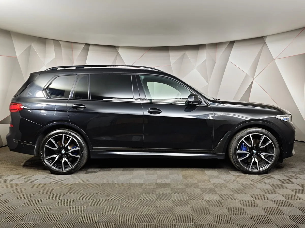 BMW X7 xDrive40d Steptronic (340 л.с.) Базовая (Локальная сборка) Черный в АВИЛОН. Слайд №6