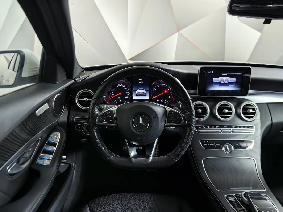 Mercedes-Benz C-Класс C 200 4Matic 9G-Tronic (184 л.с.) Sport Белый в АВИЛОН. Слайд №20