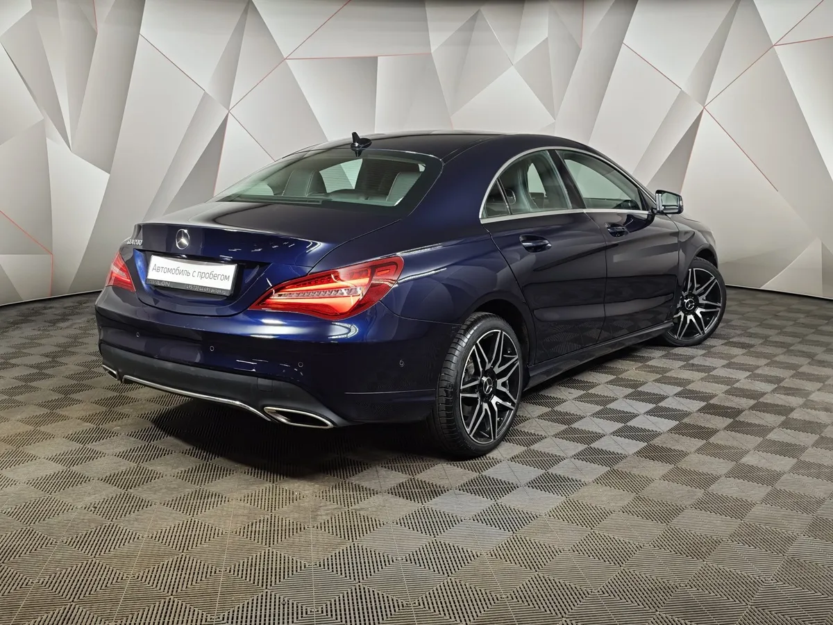 Mercedes-Benz CLA CLA 200 7G-DCT (156 л.с.) Sport Синий в АВИЛОН. Слайд №2
