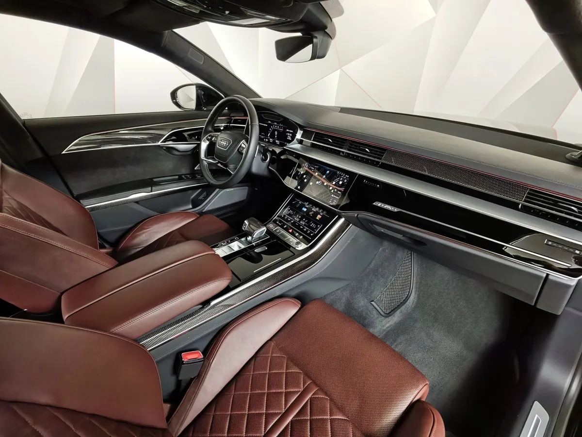 Audi S8 4.0 TFSI Quattro Tiptronic (571 л.с.) Черный в АВИЛОН. Слайд №13