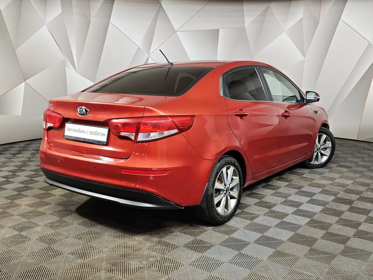 Kia Rio 1.6 AT (123 л.с.) Красный в АВИЛОН. Слайд №2