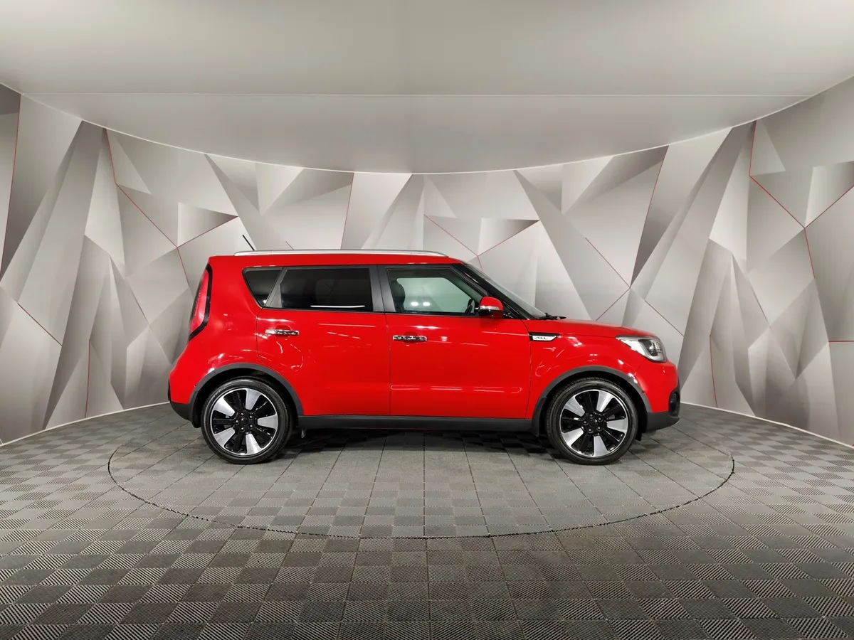 Kia Soul 2.0 MPI AT (150 л.с.) Premium Plus Красный в АВИЛОН. Слайд №6
