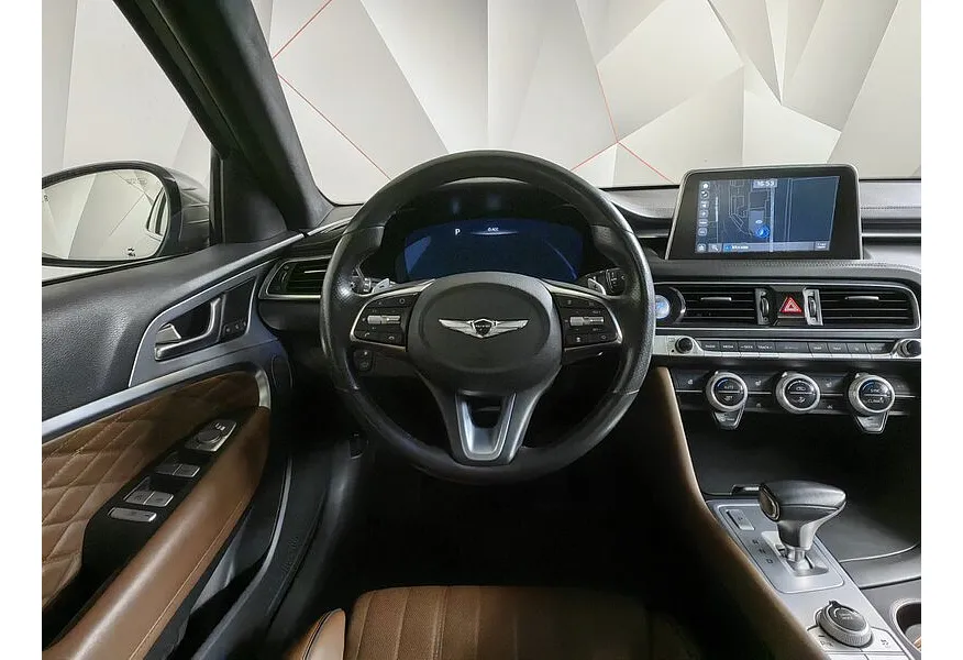 Genesis G70 2.0 T AT AWD (197 л.с.) Supreme Серый в АВИЛОН. Слайд №20