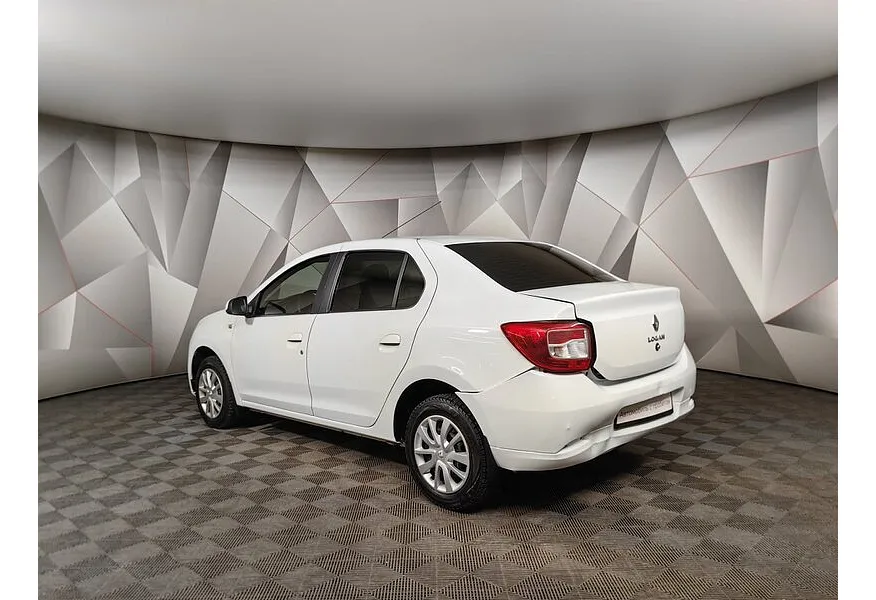 Renault Logan 1.6 AT (102 л.с.) Белый в АВИЛОН. Слайд №4